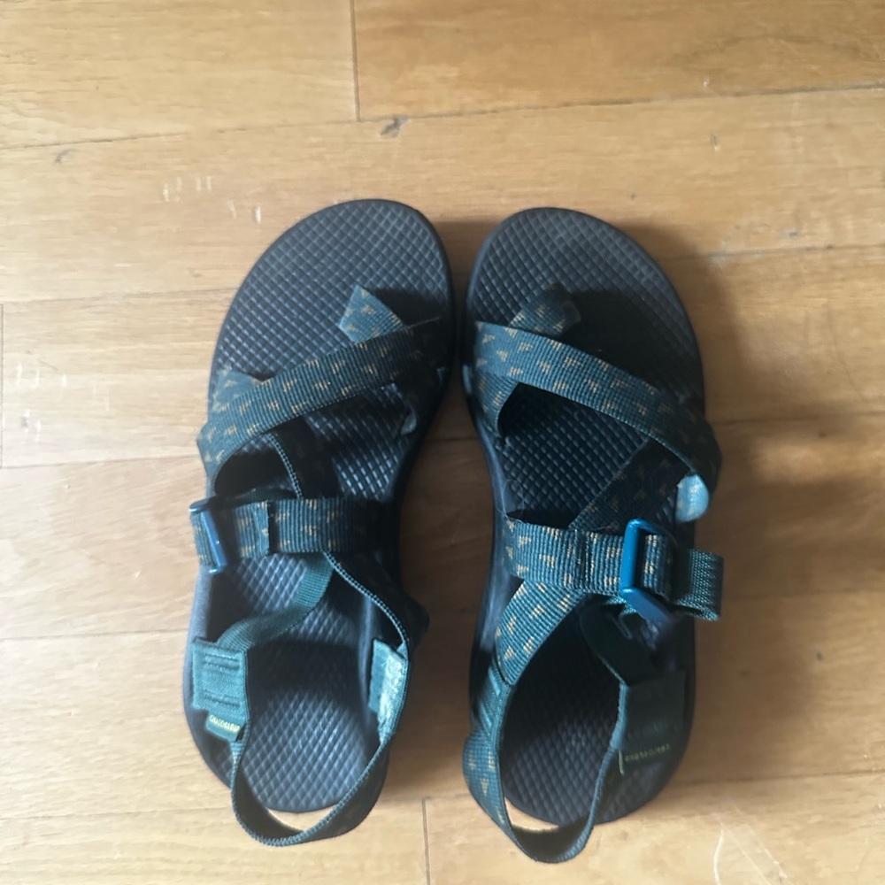 Chaco Women's Green Strappy Sandals